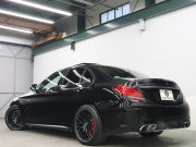 AMG Cクラス C63s ﾚｰﾀﾞｰSP　後期 黒革 ｼｰﾄﾋｰﾀｰ ﾅﾋﾞTV Carplay Bｶﾒﾗ LEDﾍｯﾄﾞﾗｲﾄ 自動Rｹﾞｰﾄ AMGｽﾀｲﾘﾝｸﾞPKG AMGﾄﾞﾗｲﾊﾞｰｽPKG AMGﾊﾟﾌｫｰﾏﾝｽｴｸﾞｿﾞｰｽﾄ AMG強化ﾌﾞﾚｰｷ AMG19ｲﾝﾁAW(ﾏｯﾄﾌﾞﾗｯｸ)　2年保証