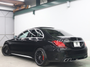 AMG Cクラス C63s ﾚｰﾀﾞｰ&ｺﾝﾌｫP　後期 黒革 ｼｰﾄﾋｰﾀｰ 純正ﾅﾋﾞTV Carplay Bｶﾒﾗ Brumester LED 自動Rｹﾞｰﾄ AMGｽﾀｲﾘﾝｸﾞPKG AMGﾄﾞﾗｲﾊﾞｰｽPKG AMGﾊﾟﾌｫｰﾏﾝｽｴｸﾞｿﾞｰｽﾄ AMG強化ﾌﾞﾚｰｷ AMG19ｲﾝﾁAW(ﾏｯﾄﾌﾞﾗｯｸ)　2年保証