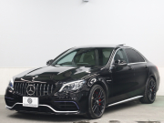 AMG Cクラス C63s ﾚｰﾀﾞｰ&ｺﾝﾌｫP　後期 黒革 ｼｰﾄﾋｰﾀｰ 純正ﾅﾋﾞTV Carplay Bｶﾒﾗ Brumester LED 自動Rｹﾞｰﾄ AMGｽﾀｲﾘﾝｸﾞPKG AMGﾄﾞﾗｲﾊﾞｰｽPKG AMGﾊﾟﾌｫｰﾏﾝｽｴｸﾞｿﾞｰｽﾄ AMG強化ﾌﾞﾚｰｷ AMG19ｲﾝﾁAW(ﾏｯﾄﾌﾞﾗｯｸ)　2年保証