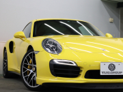 ポルシェ 911(Type991.1) ﾀｰﾎﾞS ｽﾎﾟｰﾂｸﾛﾉ&ｶｰﾎﾞﾝｲﾝﾃﾘｱPKG　正規D車 ﾂｰﾄｰﾝﾚｻﾞｰｲﾝﾃﾘｱ PCCB 赤革 18wayｱﾀﾞﾌﾟﾃｨﾌﾞｽﾎﾟｰﾂｼｰﾄ ﾅﾋﾞTV BOSEｻｳﾝﾄﾞ Bｶﾒﾗ PDLS付LEDﾗｲﾄ 20AW