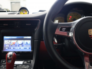ポルシェ 911(Type991.1) ﾀｰﾎﾞS ｽﾎﾟｰﾂｸﾛﾉ&ｶｰﾎﾞﾝｲﾝﾃﾘｱPKG　正規D車 ﾂｰﾄｰﾝﾚｻﾞｰｲﾝﾃﾘｱ PCCB 赤革 18wayｱﾀﾞﾌﾟﾃｨﾌﾞｽﾎﾟｰﾂｼｰﾄ ﾅﾋﾞTV BOSEｻｳﾝﾄﾞ Bｶﾒﾗ PDLS付LEDﾗｲﾄ 20AW