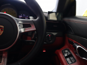 ポルシェ 911(Type991.1) ﾀｰﾎﾞS ｽﾎﾟｰﾂｸﾛﾉ&ｶｰﾎﾞﾝｲﾝﾃﾘｱPKG　正規D車 ﾂｰﾄｰﾝﾚｻﾞｰｲﾝﾃﾘｱ PCCB 赤革 18wayｱﾀﾞﾌﾟﾃｨﾌﾞｽﾎﾟｰﾂｼｰﾄ ﾅﾋﾞTV BOSEｻｳﾝﾄﾞ Bｶﾒﾗ PDLS付LEDﾗｲﾄ 20AW