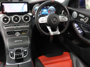 AMG Cクラス C63 ｴｸｽｸﾙｰｼﾌﾞ& ﾚｰﾀﾞｰSP　後期 赤革 ﾊﾟﾉﾗﾏSR ｼｰﾄﾋｰﾀｰ HDDﾅﾋﾞTV Carplay Bｶﾒﾗ Brumesterｻｳﾝﾄﾞ LEDﾗｲﾄ 自動Rｹﾞｰﾄ AMGｽﾀｲﾘﾝｸﾞPKG AMG強化ﾌﾞﾚｰｷ AMG19ｲﾝﾁAW　2年保証付