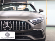 AMG SLクラス SL43 AMGﾀﾞｲﾅﾐｯｸﾌﾟﾗｽPKG　現行ﾓﾃﾞﾙ  ﾅｯﾊﾟ革 純正HDDﾅﾋﾞ ﾌﾙｾｸﾞ 360ｶﾒﾗ Carplay Bｶﾒﾗ 可変ｽﾎﾟｲﾗ- ﾍｯﾄﾞｱｯﾌﾟD AMG20ｲﾝﾁ5ﾂｲﾝｽﾎﾟｰｸAW LED　2年保証付
