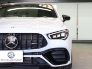 AMG CLAクラス CLA45S 4MATIC+ AMGｱﾄﾞﾊﾞﾝｽﾄﾞ&ﾊﾟﾌｫｰﾏﾝｽPKG　ﾌﾞﾗｯｸ/ｸﾞﾚｰ革 ﾊﾟﾌｫｰﾏﾝｽｼｰﾄ ﾋｰﾀｰ＆ｸｰﾗｰ ﾊﾟﾉﾗﾏSR HDDﾅﾋﾞTV BTｵｰﾃﾞｨｵ 360ｶﾒﾗ HUD 自動Rｹﾞｰﾄ&ﾊﾝｽﾞﾌﾘｰA ｱﾄﾞﾊﾞﾝｽﾄﾞｽﾋﾟｰｶｰ 19AW ﾊﾟﾌｫｰﾏﾝｽEX　2年保証付