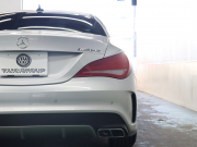 AMG CLAクラス CLA45 4MATIC ﾚｰﾀﾞｰSP　黒革 ｼｰﾄﾋｰﾀｰ 純正HDDﾅﾋﾞTV Bluetooth Carplay Bｶﾒﾗ LEDﾗｲﾄ ﾌﾟｯｼｭｽﾀｰﾄ AMGｻｽﾍﾟﾝｼｮﾝ AMG強化ﾌﾞﾚｰｷ AMGｴｱﾛ&AMG18ｲﾝﾁAW　2年保証付