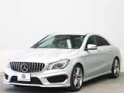 AMG CLAクラス CLA45 4MATIC ﾚｰﾀﾞｰSP　黒革 ｼｰﾄﾋｰﾀｰ 純正HDDﾅﾋﾞTV Bluetooth Carplay Bｶﾒﾗ LEDﾗｲﾄ ﾌﾟｯｼｭｽﾀｰﾄ AMGｻｽﾍﾟﾝｼｮﾝ AMG強化ﾌﾞﾚｰｷ AMGｴｱﾛ&AMG18ｲﾝﾁAW　2年保証付