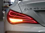 AMG CLAクラス CLA45 4MATIC ﾚｰﾀﾞｰSP　黒革 ｼｰﾄﾋｰﾀｰ 純正HDDﾅﾋﾞTV Bluetooth Carplay Bｶﾒﾗ LEDﾗｲﾄ ﾌﾟｯｼｭｽﾀｰﾄ AMGｻｽﾍﾟﾝｼｮﾝ AMG強化ﾌﾞﾚｰｷ AMGｴｱﾛ&AMG18ｲﾝﾁAW　2年保証付