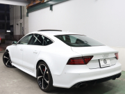 アウディ RS7 ｽﾎﾟｰﾂﾊﾞｯｸ ﾌﾞﾗｯｸｽﾀｲﾘﾝｸﾞPKG　後期ﾓﾃﾞﾙ  黒革 ｽﾎﾟｰﾂｼｰﾄ ｻﾝﾙｰﾌ ｱﾙｶﾝﾀﾗﾙｰﾌ MMIﾅﾋﾞ TV BOSEｻｳﾝﾄﾞ Bｶﾒﾗ Carplay ﾏﾄﾘｸｽLEDﾍｯﾄﾞﾗｲﾄ ｶｰﾎﾞﾝｲﾝﾃﾘｱ&ﾐﾗｰ ﾚｯﾄﾞｷｬﾘﾊﾟｰ RSｽﾎﾟｰﾂｴｷｿﾞｰｽﾄ 純正21ｲﾝﾁAW　2年保証