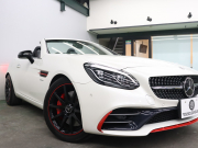 AMG SLC SLC43 ﾚｯﾄﾞｱｰﾄEdition ﾚｰﾀﾞｰSP　黒/銀革 ｴｱｽｶｰﾌ ﾋｰﾀｰ 純正ﾅﾋﾞTV Bｶﾒﾗ Carplay LEDｲﾝﾃﾘｼﾞｪﾝﾄﾗｲﾄ ﾚｯﾄﾞｱｸｾﾝﾄﾊﾟｰﾂ AMGｽﾎﾟｰﾂｻｽﾍﾟﾝｼｮﾝ AMGﾊﾟﾌｫｰﾏﾝｽｽﾃｱﾘﾝｸﾞ AMGｶｰﾎﾞﾝｲﾝﾃﾘｱ AMGｶｰﾎﾞﾝｴｱﾛ&18AW　2年保証付