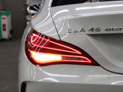 AMG CLAクラス CLA45 4MATIC ﾚｰﾀﾞｰSP　黒革 ｼｰﾄﾋｰﾀｰ 純正HDDﾅﾋﾞTV Bluetooth Bｶﾒﾗ LEDﾗｲﾄ AMGｻｽﾍﾟﾝｼｮﾝ AMG強化ﾌﾞﾚｰｷ AMGﾊﾟﾌｫｰﾏﾝｽｴｸﾞｿﾞｰｽﾄ AMGｴｱﾛ&AMG18ｲﾝﾁAW　2年保証付