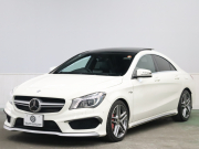 AMG CLAクラス CLA45 4MATIC ﾚｰﾀﾞｰSP　黒革 ｼｰﾄﾋｰﾀｰ 純正HDDﾅﾋﾞTV Bluetooth Bｶﾒﾗ LEDﾗｲﾄ AMGｻｽﾍﾟﾝｼｮﾝ AMG強化ﾌﾞﾚｰｷ AMGﾊﾟﾌｫｰﾏﾝｽｴｸﾞｿﾞｰｽﾄ AMGｴｱﾛ&AMG18ｲﾝﾁAW　2年保証付