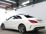 AMG CLAクラス CLA45 4MATIC ﾚｰﾀﾞｰSP　黒革 ｼｰﾄﾋｰﾀｰ 純正HDDﾅﾋﾞTV Bluetooth Bｶﾒﾗ LEDﾗｲﾄ AMGｻｽﾍﾟﾝｼｮﾝ AMG強化ﾌﾞﾚｰｷ AMGﾊﾟﾌｫｰﾏﾝｽｴｸﾞｿﾞｰｽﾄ AMGｴｱﾛ&AMG18ｲﾝﾁAW　2年保証付