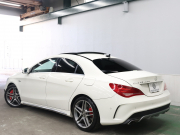 AMG CLAクラス CLA45 4MATIC ﾚｰﾀﾞｰSP　黒革 ｼｰﾄﾋｰﾀｰ 純正HDDﾅﾋﾞTV Bluetooth Bｶﾒﾗ LEDﾗｲﾄ AMGｻｽﾍﾟﾝｼｮﾝ AMG強化ﾌﾞﾚｰｷ AMGﾊﾟﾌｫｰﾏﾝｽｴｸﾞｿﾞｰｽﾄ AMGｴｱﾛ&AMG18ｲﾝﾁAW　2年保証付