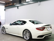 マセラティ グランツーリズモ ｽﾎﾟｰﾂ MCｵｰﾄｼﾌﾄ ｱﾙｶﾝﾀﾗPKG　ｺﾝﾋﾞ革(ﾄﾛﾌｨﾌﾞﾙｰ/ﾃｨｸﾞﾌﾞﾙｰ) ﾋｰﾀｰ ｱﾙｶﾝﾀﾗﾍｯﾄﾞﾗｲﾅｰ 純正SDﾅﾋﾞ ｸﾙｺﾝ ｶｰﾎﾞﾝｲﾝﾃﾘｱ&ﾌﾛﾝﾄｽﾎﾟｰﾗｰ ﾄﾗｲﾃﾞﾝﾄｽﾃｯﾁ ﾀﾞｳﾝｻｽ ﾌﾞﾙｰｷｬﾘﾊﾟｰ WORK製21ｲﾝﾁAW　2年保証付