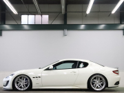 マセラティ グランツーリズモ ｽﾎﾟｰﾂ MCｵｰﾄｼﾌﾄ ｱﾙｶﾝﾀﾗPKG　ｺﾝﾋﾞ革(ﾄﾛﾌｨﾌﾞﾙｰ/ﾃｨｸﾞﾌﾞﾙｰ) ﾋｰﾀｰ ｱﾙｶﾝﾀﾗﾍｯﾄﾞﾗｲﾅｰ 純正SDﾅﾋﾞ ｸﾙｺﾝ ｶｰﾎﾞﾝｲﾝﾃﾘｱ&ﾌﾛﾝﾄｽﾎﾟｰﾗｰ ﾄﾗｲﾃﾞﾝﾄｽﾃｯﾁ ﾀﾞｳﾝｻｽ ﾌﾞﾙｰｷｬﾘﾊﾟｰ WORK製21ｲﾝﾁAW　2年保証付