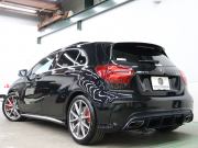 AMG Aクラス A45 4MATIC ﾚｰﾀﾞｰSP　後期 黒革 ﾊﾟﾉﾗﾏSR 純正ﾅﾋﾞ TV Bｶﾒﾗ Carplay LEDﾊﾟﾌｫｰﾏﾝｽﾍｯﾄﾞﾗｲﾄ AMGｻｽﾍﾟﾝｼｮﾝ AMGﾊﾟﾌｫｰﾏﾝｽｴｸﾞｿﾞｰｽﾄ AMG強化ﾌﾞﾚｰｷ AMGｴｱﾛ&18ｲﾝﾁAW　2年保証付