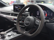 アウディ RS5 ｸｰﾍﾟ ﾍﾞｰｽｸﾞﾚｰﾄﾞ RSﾃﾞｻﾞｲﾝ&ｶｰﾎﾞﾝｽﾀｲﾘﾝｸﾞ　黒革(Sｽﾎﾟｰﾂｼｰﾄ) 純正MMIﾅﾋﾞ Bｶﾒﾗ Bang&Olufsen ACC HUD ﾏﾄﾘｸｽLED DRC付ｽﾎﾟｰﾂｻｽﾍﾟﾝｼｮﾝRSｽﾎﾟｰﾂｴｸﾞｿﾞｰｽﾄ 純正ｴｱﾛ&20ｲﾝﾁAW　2年保証付