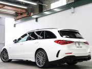 AMG Cクラス C43 4MATIC ｽﾃｰｼｮﾝﾜｺﾞﾝ ﾚｰﾀﾞｰ&ﾅｲﾄPKG　 BSG搭載 現行ﾓﾃﾞﾙ 黒革 ﾍﾞﾝﾁﾚｰﾀｰ ﾊﾟﾉﾗﾏSR 純正ﾅﾋﾞ ﾌﾞﾙﾒｽﾀｰS HUD Carplay 360ｶﾒﾗ AMG強化ﾌﾞﾚｰｷ AMGﾘｱﾙﾊﾟﾌｫｰﾏﾝｽｻｳﾝﾄﾞ AMGｴｱﾛ&19ｲﾝﾁAW　2年保証付