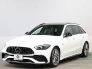 AMG Cクラス C43 4MATIC ｽﾃｰｼｮﾝﾜｺﾞﾝ ﾚｰﾀﾞｰ&ﾅｲﾄPKG　 BSG搭載 現行ﾓﾃﾞﾙ 黒革 ﾍﾞﾝﾁﾚｰﾀｰ ﾊﾟﾉﾗﾏSR 純正ﾅﾋﾞ ﾌﾞﾙﾒｽﾀｰS HUD Carplay 360ｶﾒﾗ AMG強化ﾌﾞﾚｰｷ AMGﾘｱﾙﾊﾟﾌｫｰﾏﾝｽｻｳﾝﾄﾞ AMGｴｱﾛ&19ｲﾝﾁAW　2年保証付