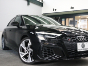 アウディ S3 ｽﾎﾟｰﾂﾊﾞｯｸ 1stｴﾃﾞｨｼﾞｮﾝ ﾌﾞﾗｯｸｽﾀｲﾘﾝｸﾞPKG　125台限定車 1ｵｰﾅｰ 灰革/ｱﾙｶﾝﾀﾗｼｰﾄ ﾊﾟﾉﾗﾏSR MMIﾅﾋﾞ TV Bｶﾒﾗ Carplay ﾜｲﾔﾚｽﾁｬｰｼﾞﾝｸﾞ ﾏﾄﾘｸｽLEDﾍｯﾄﾞﾗｲﾄ ﾀﾞﾝﾋﾟﾝｸﾞｺﾝﾄﾛｰﾙｻｽﾍﾟﾝｼｮﾝ 専用19ｲﾝﾁAW　2年保証