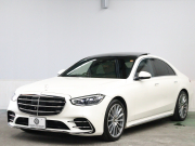 メルセデスベンツ Sクラス S500 4MATIC AMGﾗｲﾝ ﾚｻﾞｰEXC&ﾚｰﾀﾞｰP　ACC ｴｱﾏﾁｯｸｻｽ 茶革 ﾏｯｻｰｼﾞ&ﾀﾞｲﾅﾐｯｸｼｰﾄ ﾊﾟﾉﾗﾏR HDDﾅﾋﾞ ﾌﾙｾｸﾞ Carplay Burmester AMGｴｱﾛ&20ｲﾝﾁAW LED　2年保証付