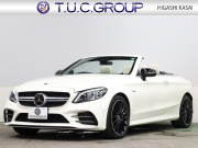 AMG Cクラス C43 4MATIC ｶﾌﾞﾘｵﾚ AMGｱﾄﾞﾊﾞﾝｽﾄﾞ&ﾚｰﾀﾞｰSP　白革 ｴｱｽｶｰﾌ 青幌 純正ﾅﾋﾞTV ﾌﾞﾙﾒｽﾀｰS ﾍｯﾄﾞｱｯﾌﾟD ACC Bluetoothｵｰﾃﾞｨｵ AMGｽﾃｱﾘﾝｸﾞ AMGｴｸﾞｿﾞｰｽﾄｼｽﾃﾑ AMGｴｱﾛ&19ｲﾝﾁAW　2年保証