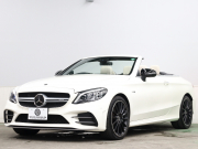 AMG Cクラス C43 4MATIC ｶﾌﾞﾘｵﾚ AMGｱﾄﾞﾊﾞﾝｽﾄﾞ&ﾚｰﾀﾞｰSP　白革 ｴｱｽｶｰﾌ 青幌 純正ﾅﾋﾞTV ﾌﾞﾙﾒｽﾀｰS ﾍｯﾄﾞｱｯﾌﾟD ACC Bluetoothｵｰﾃﾞｨｵ AMGｽﾃｱﾘﾝｸﾞ AMGｴｸﾞｿﾞｰｽﾄｼｽﾃﾑ AMGｴｱﾛ&19ｲﾝﾁAW　2年保証
