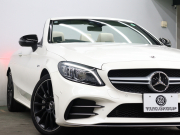 AMG Cクラス C43 4MATIC ｶﾌﾞﾘｵﾚ AMGｱﾄﾞﾊﾞﾝｽﾄﾞ&ﾚｰﾀﾞｰSP　白革 ｴｱｽｶｰﾌ 青幌 純正ﾅﾋﾞTV ﾌﾞﾙﾒｽﾀｰS ﾍｯﾄﾞｱｯﾌﾟD ACC Bluetoothｵｰﾃﾞｨｵ AMGｽﾃｱﾘﾝｸﾞ AMGｴｸﾞｿﾞｰｽﾄｼｽﾃﾑ AMGｴｱﾛ&19ｲﾝﾁAW　2年保証