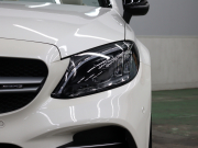 AMG Cクラス C43 4MATIC ｶﾌﾞﾘｵﾚ AMGｱﾄﾞﾊﾞﾝｽﾄﾞ&ﾚｰﾀﾞｰSP　白革 ｴｱｽｶｰﾌ 青幌 純正ﾅﾋﾞTV ﾌﾞﾙﾒｽﾀｰS ﾍｯﾄﾞｱｯﾌﾟD ACC Bluetoothｵｰﾃﾞｨｵ AMGｽﾃｱﾘﾝｸﾞ AMGｴｸﾞｿﾞｰｽﾄｼｽﾃﾑ AMGｴｱﾛ&19ｲﾝﾁAW　2年保証