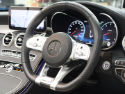 AMG Cクラス C43 4MATIC ｶﾌﾞﾘｵﾚ AMGｱﾄﾞﾊﾞﾝｽﾄﾞ&ﾚｰﾀﾞｰSP　白革 ｴｱｽｶｰﾌ 青幌 純正ﾅﾋﾞTV ﾌﾞﾙﾒｽﾀｰS ﾍｯﾄﾞｱｯﾌﾟD ACC Bluetoothｵｰﾃﾞｨｵ AMGｽﾃｱﾘﾝｸﾞ AMGｴｸﾞｿﾞｰｽﾄｼｽﾃﾑ AMGｴｱﾛ&19ｲﾝﾁAW　2年保証