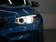 BMW Mシリーズ M2 3.0 6速MT　ｲﾝﾃﾘｼﾞｪﾝﾄｾｰﾌﾃｨ 車線逸脱防止 衝突警告/歩行者警告 黒革 純正HDDﾅﾋﾞ BTｵｰﾃﾞｨｵ&TEL Bｶﾒﾗ Mｴｱﾛ&19ｲﾝﾁAW ｶｰﾎﾞﾝｲﾝﾃﾘｱ　2年保証付