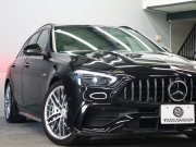 AMG Cクラス C43 4MATIC ｽﾃｰｼｮﾝﾜｺﾞﾝ ﾚｰﾀﾞｰ&ﾅｲﾄPKG　 BSG搭載 現行ﾓﾃﾞﾙ 黒革 ﾍﾞﾝﾁﾚｰﾀｰ ﾊﾟﾉﾗﾏSR 純正ﾅﾋﾞ ﾌﾞﾙﾒｽﾀｰS HUD 360ｶﾒﾗ Carplay AMG強化ﾌﾞﾚｰｷ AMGﾘｱﾙﾊﾟﾌｫｰﾏﾝｽｻｳﾝﾄﾞ AMGｴｱﾛ&19ｲﾝﾁAW　2年保証付