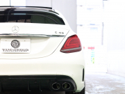 AMG Cクラス C43 4MATIC ｴｸｽｸﾙｰｼﾌﾞ&ﾚｰﾀﾞｰSP　黒革 ﾊﾟﾉﾗﾏSR MBUXﾅﾋﾞTV ﾌﾞﾙﾒｽﾀｰS Bｶﾒﾗ ﾍｯﾄﾞｱｯﾌﾟD ACC 自動Rｹﾞｰﾄ AMGｴｸﾞｿﾞｰｽﾄｼｽﾃﾑ AMGｷｬﾘﾊﾟｰ AMGｴｱﾛ&19ｲﾝﾁAW　2年保証