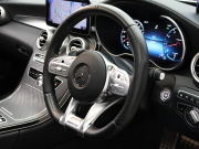 AMG Cクラス C43 4MATIC ｴｸｽｸﾙｰｼﾌﾞ&ﾚｰﾀﾞｰSP　黒革 ﾊﾟﾉﾗﾏSR MBUXﾅﾋﾞTV ﾌﾞﾙﾒｽﾀｰS Bｶﾒﾗ ﾍｯﾄﾞｱｯﾌﾟD ACC 自動Rｹﾞｰﾄ AMGｴｸﾞｿﾞｰｽﾄｼｽﾃﾑ AMGｷｬﾘﾊﾟｰ AMGｴｱﾛ&19ｲﾝﾁAW　2年保証