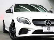 AMG Cクラス C43 4MATIC ｴｸｽｸﾙｰｼﾌﾞ&ﾚｰﾀﾞｰSP　黒革 ﾊﾟﾉﾗﾏSR MBUXﾅﾋﾞTV ﾌﾞﾙﾒｽﾀｰS Bｶﾒﾗ ﾍｯﾄﾞｱｯﾌﾟD ACC 自動Rｹﾞｰﾄ AMGｴｸﾞｿﾞｰｽﾄｼｽﾃﾑ AMGｷｬﾘﾊﾟｰ AMGｴｱﾛ&19ｲﾝﾁAW　2年保証