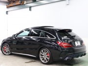 AMG CLAクラス CLA45 4MATIC ｼｭｰﾃｨﾝｸﾞﾌﾞﾚｰｸ AMGｽﾀｲﾘﾝｸﾞ&ﾚｰﾀﾞｰSP　黒革 ﾋｰﾀｰ 純正HDDﾅﾋﾞTV Bluetooth Carplay Bｶﾒﾗ LEDﾍｯﾄﾞﾗｲﾄ AMGｻｽﾍﾟﾝｼｮﾝ AMG強化ﾌﾞﾚｰｷ AMGﾊﾟﾌｫｰﾏﾝｽEX  AM19ｲﾝﾁAW　2年保証付
