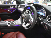 AMG Cクラス C43ｽﾃｰｼｮﾝﾜｺﾞﾝ　後期ﾓﾃﾞﾙ ｸﾗﾝﾍﾞﾘｰﾚｯﾄﾞﾚｻﾞｰ ﾊﾟﾉﾗﾏｻﾝﾙｰﾌ MBUXﾅﾋﾞTV ﾌﾞﾙﾒｽﾀｰｻｳﾝﾄﾞ ﾊﾞｯｸｶﾒﾗ ｱﾀﾞﾌﾟﾃｨﾌﾞｸﾙｰｽﾞｺﾝﾄﾛｰﾙ AMGｴｸﾞｿﾞｰｽﾄｼｽﾃﾑ AMGｴｱﾛ&19ｲﾝﾁAW　2年保証