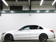 AMG Cクラス C43 4MATIC ｴｸｽｸﾙｰｼﾌﾞ&ﾚｰﾀﾞｰSP　後期 黒革 ﾊﾟﾉﾗﾏSR MBUXﾅﾋﾞTV ﾌﾞﾙﾒｽﾀｰS Bｶﾒﾗ ﾍｯﾄﾞｱｯﾌﾟD ACC 自動Rｹﾞｰﾄ AMGｴｸﾞｿﾞｰｽﾄｼｽﾃﾑ AMGｷｬﾘﾊﾟｰ AMGｴｱﾛ&19ｲﾝﾁAW　2年保証