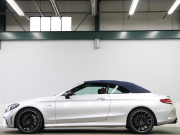 AMG Cクラス C43 4MATIC ｶﾌﾞﾘｵﾚ ﾚｰﾀﾞｰｾｰﾌﾃｲPKG　後期ﾓﾃﾞﾙ ｸﾗﾝﾍﾞﾘｰﾚｻﾞｰ ｴｱｽｶｰﾌ 紺幌 MBUXﾅﾋﾞTV ﾌﾞﾙﾒｽﾀｰｻｳﾝﾄﾞ ﾍｯﾄﾞｱｯﾌﾟﾃﾞｨｽﾌﾟﾚｲ ﾏﾙﾁﾋﾞｰﾑLED AMGｴｷｿﾞｰｽﾄｼｽﾃﾑ AMGｴｱﾛ&19ｲﾝﾁAW　2年保証
