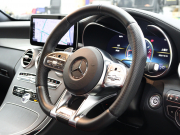 AMG Cクラス C43 4MATIC ｶﾌﾞﾘｵﾚ ﾚｰﾀﾞｰｾｰﾌﾃｲPKG　後期ﾓﾃﾞﾙ ｸﾗﾝﾍﾞﾘｰﾚｻﾞｰ ｴｱｽｶｰﾌ 紺幌 MBUXﾅﾋﾞTV ﾌﾞﾙﾒｽﾀｰｻｳﾝﾄﾞ ﾍｯﾄﾞｱｯﾌﾟﾃﾞｨｽﾌﾟﾚｲ ﾏﾙﾁﾋﾞｰﾑLED AMGｴｷｿﾞｰｽﾄｼｽﾃﾑ AMGｴｱﾛ&19ｲﾝﾁAW　2年保証