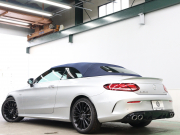 AMG Cクラス C43 4MATIC ｶﾌﾞﾘｵﾚ ﾚｰﾀﾞｰｾｰﾌﾃｲPKG　後期ﾓﾃﾞﾙ ｸﾗﾝﾍﾞﾘｰﾚｻﾞｰ ｴｱｽｶｰﾌ 紺幌 MBUXﾅﾋﾞTV ﾌﾞﾙﾒｽﾀｰｻｳﾝﾄﾞ ﾍｯﾄﾞｱｯﾌﾟﾃﾞｨｽﾌﾟﾚｲ ﾏﾙﾁﾋﾞｰﾑLED AMGｴｷｿﾞｰｽﾄｼｽﾃﾑ AMGｴｱﾛ&19ｲﾝﾁAW　2年保証