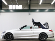 AMG Cクラス C43 4MATIC ｶﾌﾞﾘｵﾚ ﾚｰﾀﾞｰｾｰﾌﾃｲPKG　後期ﾓﾃﾞﾙ ｸﾗﾝﾍﾞﾘｰﾚｻﾞｰ ｴｱｽｶｰﾌ 紺幌 MBUXﾅﾋﾞTV ﾌﾞﾙﾒｽﾀｰｻｳﾝﾄﾞ ﾍｯﾄﾞｱｯﾌﾟﾃﾞｨｽﾌﾟﾚｲ ﾏﾙﾁﾋﾞｰﾑLED AMGｴｷｿﾞｰｽﾄｼｽﾃﾑ AMGｴｱﾛ&19ｲﾝﾁAW　2年保証