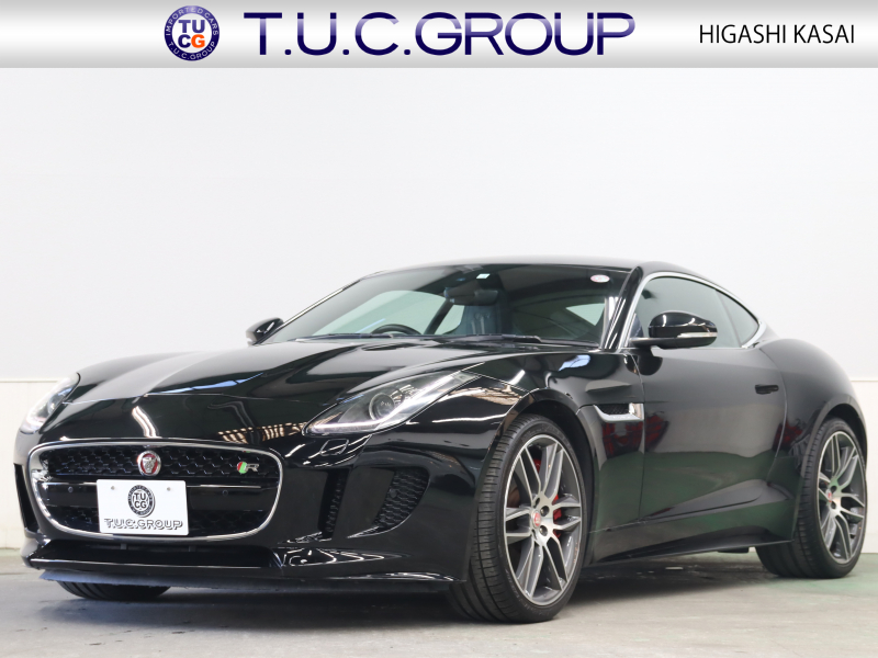 ジャガー Fタイプ Rクーペ 黒革・パフォーマンスシート装備の中古スポーツカー