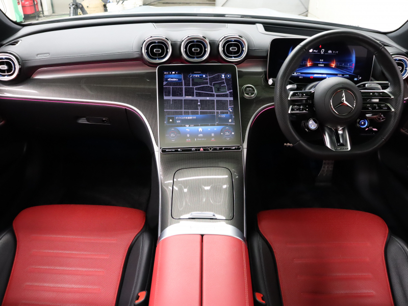 AMG C43 4MATIC 現行モデル 赤×黒レザー＆AMGパフォーマンス装備
