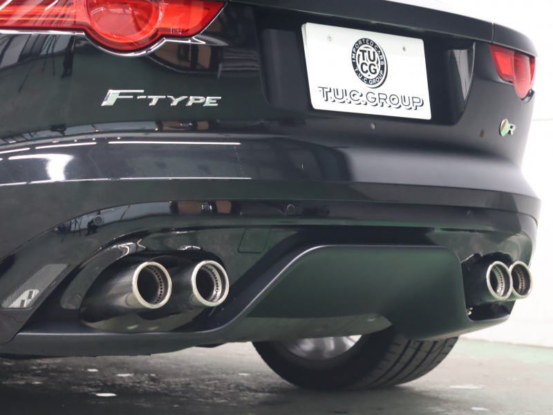ジャガー Fタイプ Rクーペ入庫!可変エグゾースト搭載のハイパフォーマンスモデル